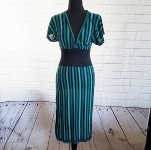 WAREHOUSE DESIGN DIRECT 100% SILK Dress size M